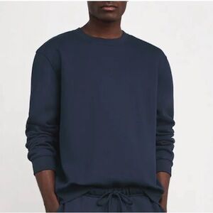 SKIMS Unisex Fleece Lounge Crew Neck Sweatshirt